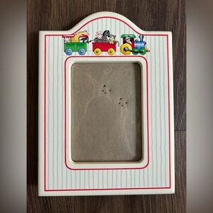 MM's Designs Vintage Child’s Baby’s Picture Children Toys Animals Train 4"x6"